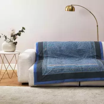 Плед Мазер 180X250 Bassetti, небесно-голубой