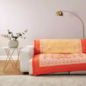 Плед Мергеллина 135X190 Bassetti, оранжевый