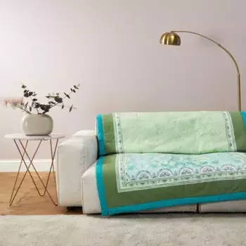 Плед Мергеллина 135X190 Bassetti, зеленый