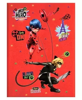 Плед Miraculous, красный