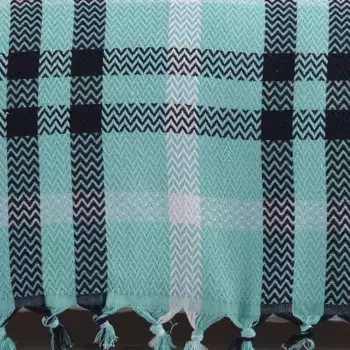 Плед Mixibaby, бирюзовый