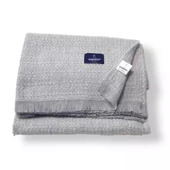 Плед, мягкий плед "Mofa" самокат/мотив Vespa 150х200см, разноцветный eskimo, серый