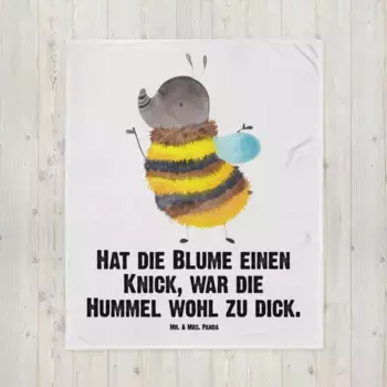 Плед Mr. & Mrs. Panda, белый