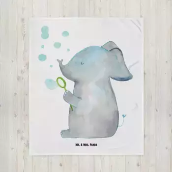 Плед Mr. & Mrs. Panda, белый