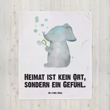 Плед Mr. & Mrs. Panda, белый