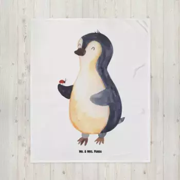 Плед Mr. & Mrs. Panda, белый