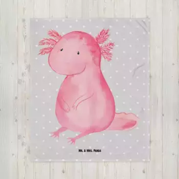 Плед Mr. & Mrs. Panda, серый