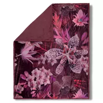 Плед Muller Textil, бордовый