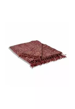 Плед Нугере красный Loberon, красный