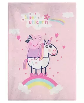 Плед Peppa Pig, розовый