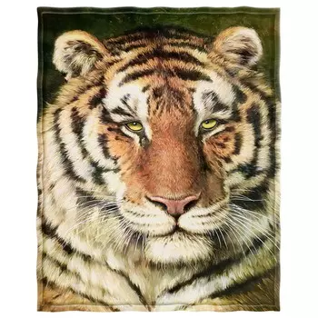 Плед плюшевый Yisuemi, коричневый