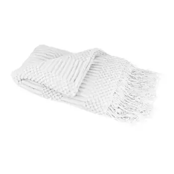 Плед QUVIO, светло-серый