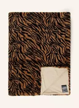 Плед реборн тигр, 140 х 190 см. Zoeppritz, коричневый