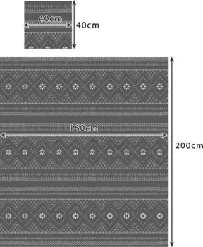 Плед Ruhhy, серый