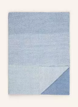 Плед скандинавской вязки, 130 х 170 см. Marc O'Polo, синий