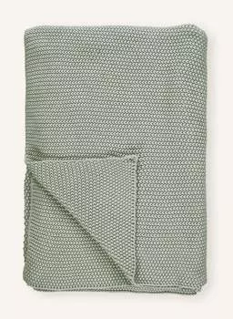 Плед скандинавской вязки, 130 х 170 см. Marc O'Polo, зеленый