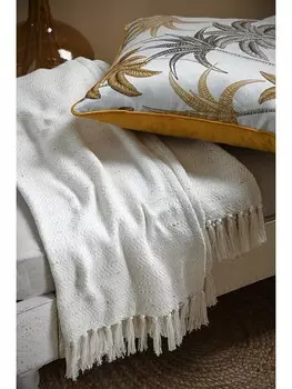 Плед STOF France Amazonica, кремовый