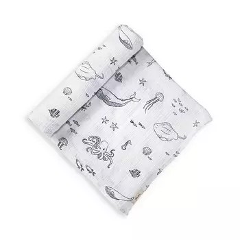 Плед Swaddle Pehr, белый