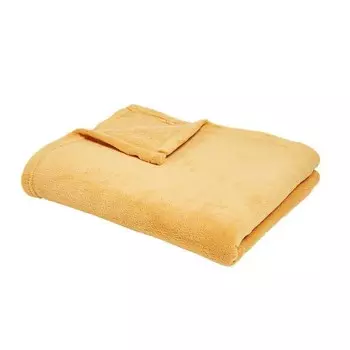 Плед Today Essential, 125x1x150 см, желтый