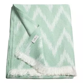 Плед Tom Tailor Zig Zag, 180 см цвет mint