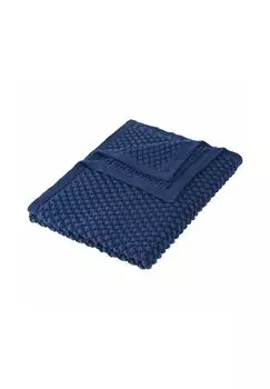 Плед Тремес синий Loberon, синий