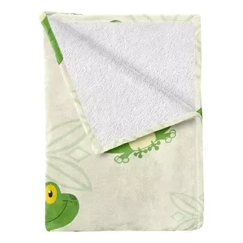 Плед twentyfour Frsche, 230 см цвет elfenbein/lindgrn