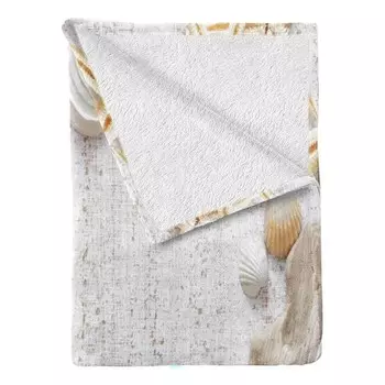 Плед twentyfour Maritim, 230 см цвет off white/mandel