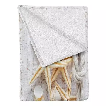 Плед twentyfour Ozean, 230 см цвет elfenbein