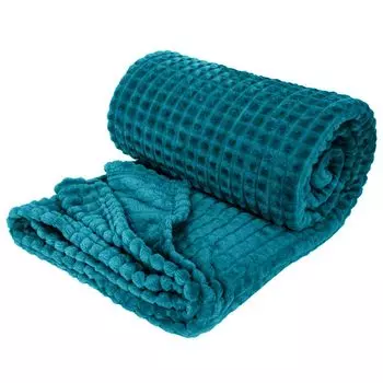 Плед удобный на ощупь, мягкий, можно стирать зимой на домашний диван-кондиционер для гостиной-серый, размеры: 150х200см. Stuttg, мультиколор