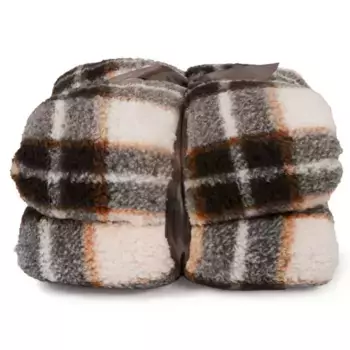 Плед Unique Living, коричневый