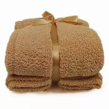 Плед Unique Living, коричневый