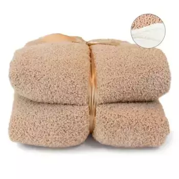 Плед Unique Living, коричневый