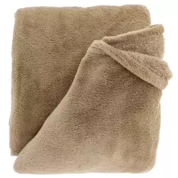 Плед Unique Living, коричневый