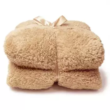 Плед Unique Living, коричневый