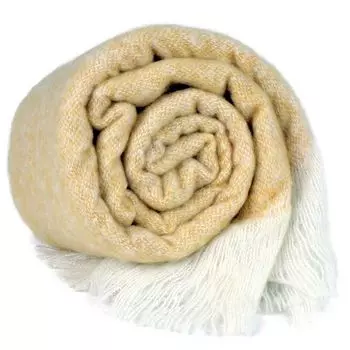 Плед Unique Living - Плед Feeke 130x170см, желтое золото