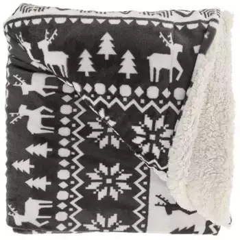 Плед Unique Living, серый