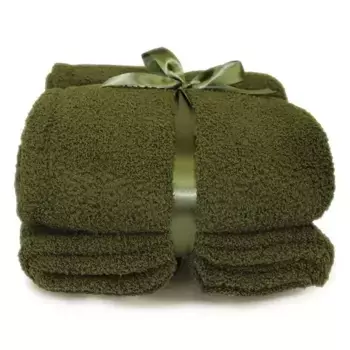 Плед Unique Living, зеленый