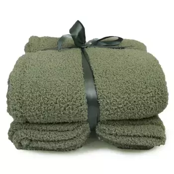 Плед Unique Living, зеленый