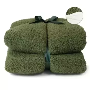 Плед Unique Living, зеленый