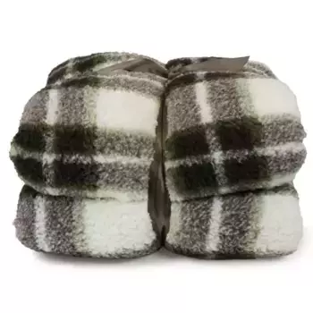 Плед Unique Living, зеленый