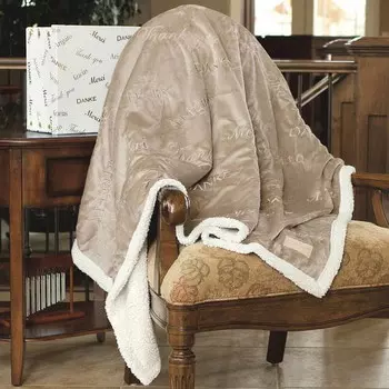 Плед Velvasuede Kanata Blanket 50 х 60, коричневый