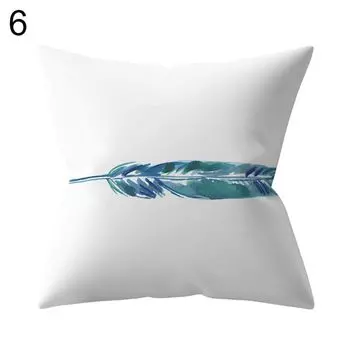 Плед в виде листа в горошек с сердечками, наволочка, чехол для подушки, диван-кровать, декор для автомобиля, кафе, Декор-6 # Stuttg