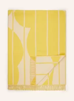 Плед веси уникко marimekko, цвет GELB/ECRU