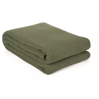 Плед Yellow Ica, 200x1x140 см цвет army green