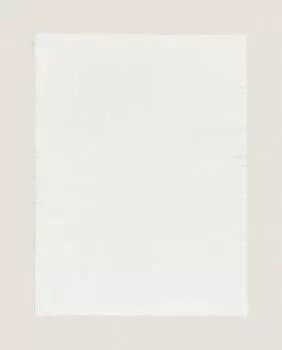 Плед Zara Home Cotton, белый