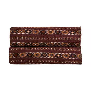 Плед Zara Home Jacquard, терракотовый