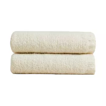 Плед Zara Home Wool Blanket, экрю