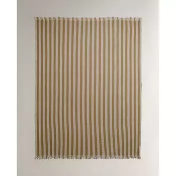 Плед Zara Home Zara Home Striped Cotton