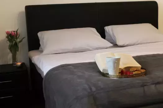 Плед Zollner, серый