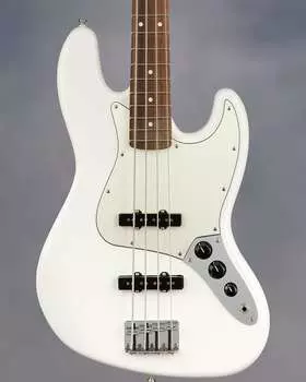 Плеер Jazz Bass, Pau Ferro FB, Polar White Fender Player Jazz Bass, Pau Ferro FB,